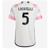 Dres Juventus Manuel Locatelli #5 Gostujuci 2023-24 Kratak Rukav